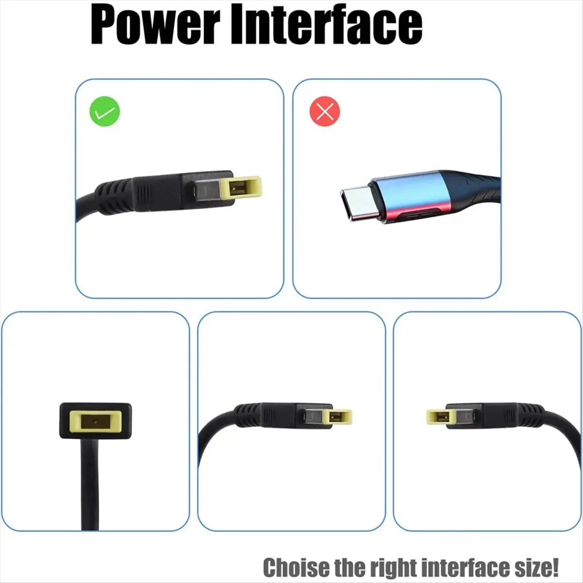 

Зарядное устройство/адаптер питания для ноутбуков Lenovo ThinkPad P1, P15, P17, T15g, T15p, P16, P16v, P15v, P50, P52, P53, A32M, 170W, 20V, 8.5A, вилка EU