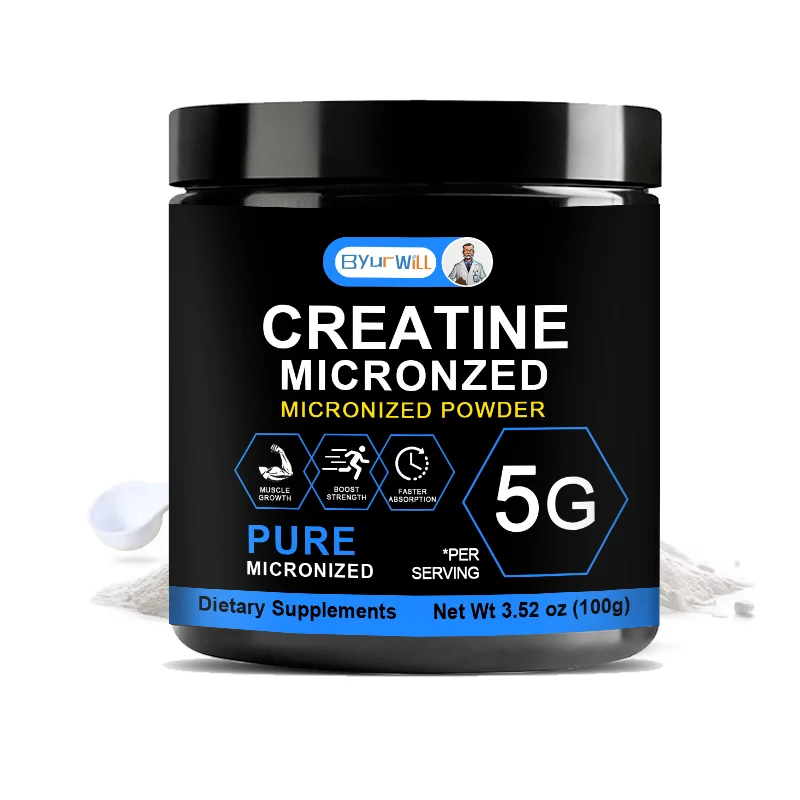 Creatina Monohidrato en Polvo para Mejorar la Masa Muscular, la Fuerza y el Rendimiento, Recuperación Post-Entrenamiento, Ganador de Masa