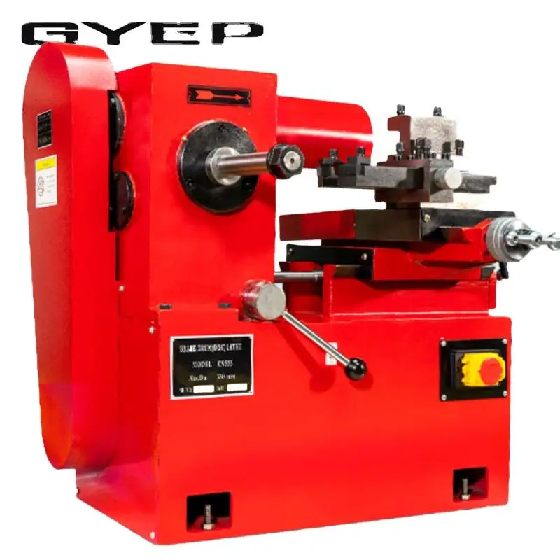 C9335 Brake Disc Drum Lathe - 220/380V Dual Voltage Heavy Duty Brake Boring Machine for Garage Workshop