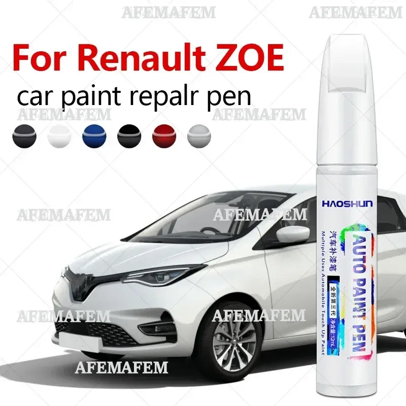 Repair Pen Touch Up Scratch Remover DIY Auto Accessories Black White Purple Blue Grey For Renault ZOE  2012-2025 X98 X10
