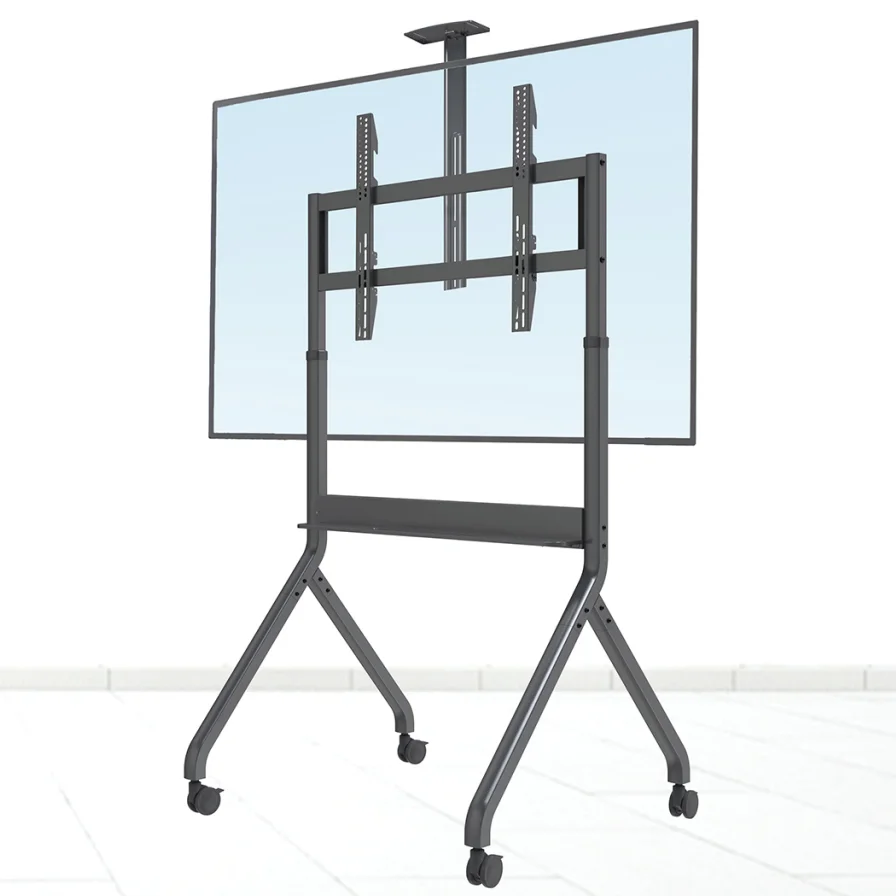 

ZJW STLF Advanced Professional Mobile Cart for Extra Large Screen Smart Board and Video Conference Room Solution P220