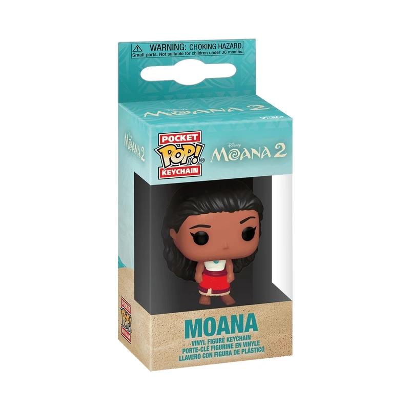 Genuine Edition FUNKO POP Disney Moana 2 Moana Keychain Anime Action Desktop Decoration Ornament Toys Assembly Collectible Model - Image 4