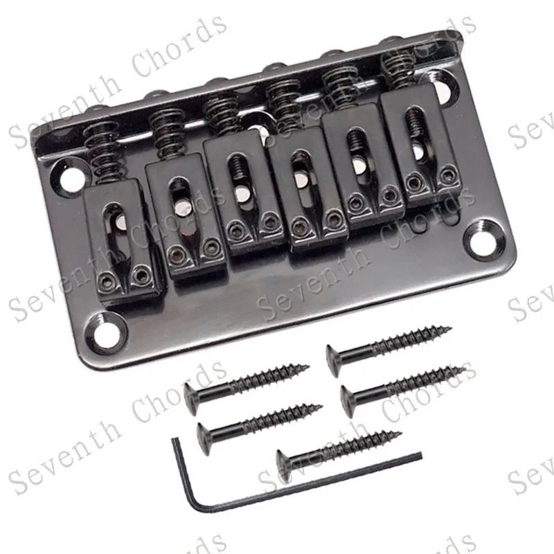 A Set Of 78MM Guitar Strings Bridge Saddle Hardtail Bridge Electric Guitar Bridge Guitar Parts