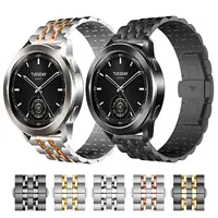 22mm Stainless Steel Strap For Xiaomi Watch 2 Pro Metal Strap For Xiaomi Watch S4 S3 S2 S1Pro Active /Mi Watch Color 2 Wristband