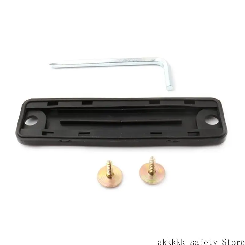 

XXFF Черный резиновый багажник для переключателя задней двери люка для крышки кнопки открывания защелки