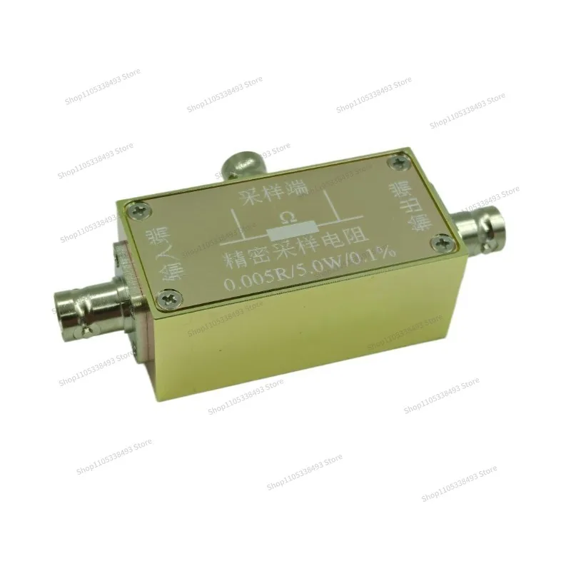 For Sampling Resistor, Voltage Divider Resistor Box, Shielding Shell, Interface BNC Supports Custom Resistance, Laser Marking