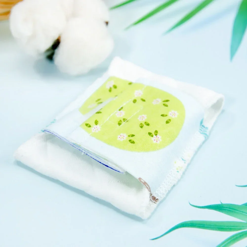 فوط صحية للحيض قابلة لإعادة الاستخدام ، بطانات لباس داخلي مضادة للماء ، نحيف للغاية ، نظافة نسائية ، يومي ، قطن ، 19 ، 2 من من من من من من الخارج #4