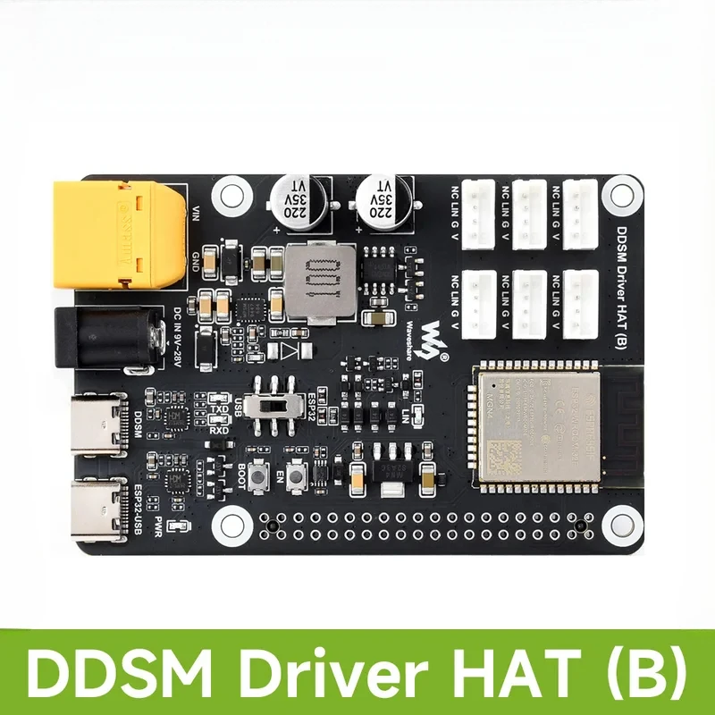 Direct Drive Servo Motor Driver Board (B), Integrates ESP32 And Control, 2.4G WiFi Support