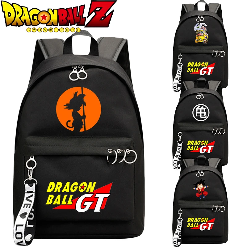 

Dragon Ball GT Cartoon Large Capacity Student School Bag Anime Men Fashion Travel Rucksack Trend Casual Canvas Backpack Gifts