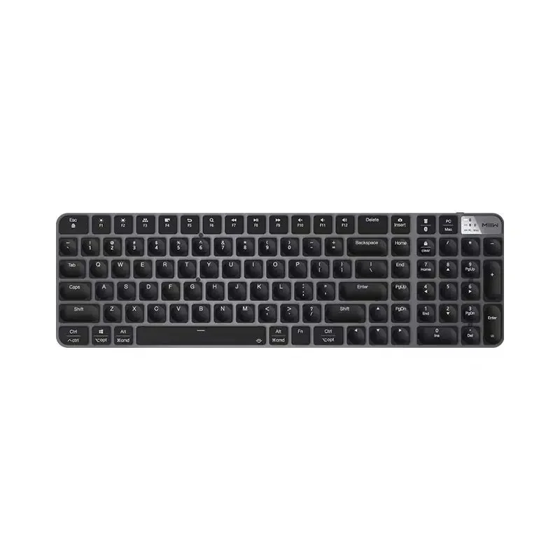 

MIIIW Wireless Keyboard K10 Dual-mode Low-profile Ultra-slim Mechanical Keyboard Pro 2.4GHz Office & Game Rechargeable