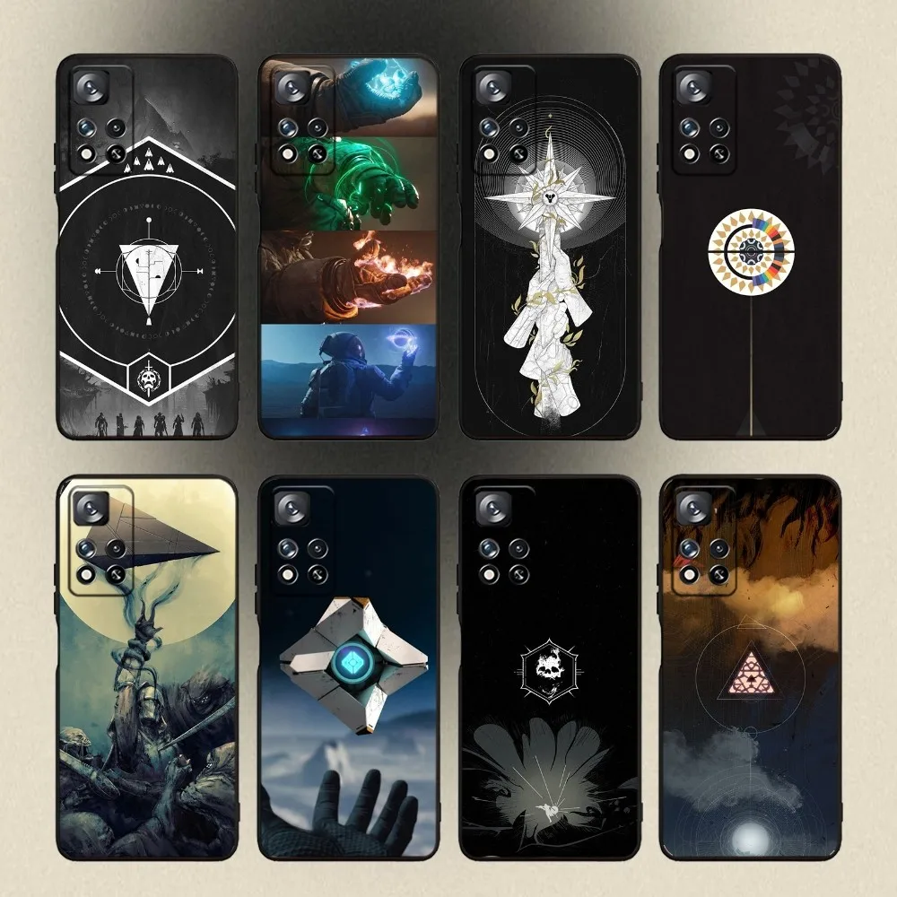 

D-Destiny 2 Game Phone Case For Samsung Galaxy A20,A21s,A22,A31,A32,A52,A53,A72,73,A80,A91 Soft Black Cover