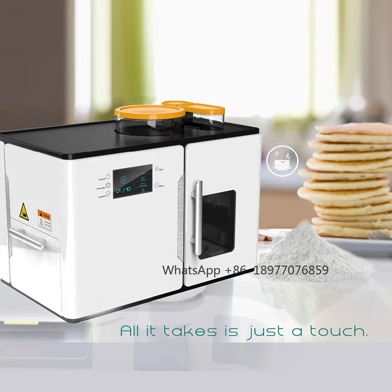 

2025 Hot Fully Automatic Pizza Machine Roti Maker Rotimatic Grain Product Making Machines Chapati Roti Making Pastry Machine