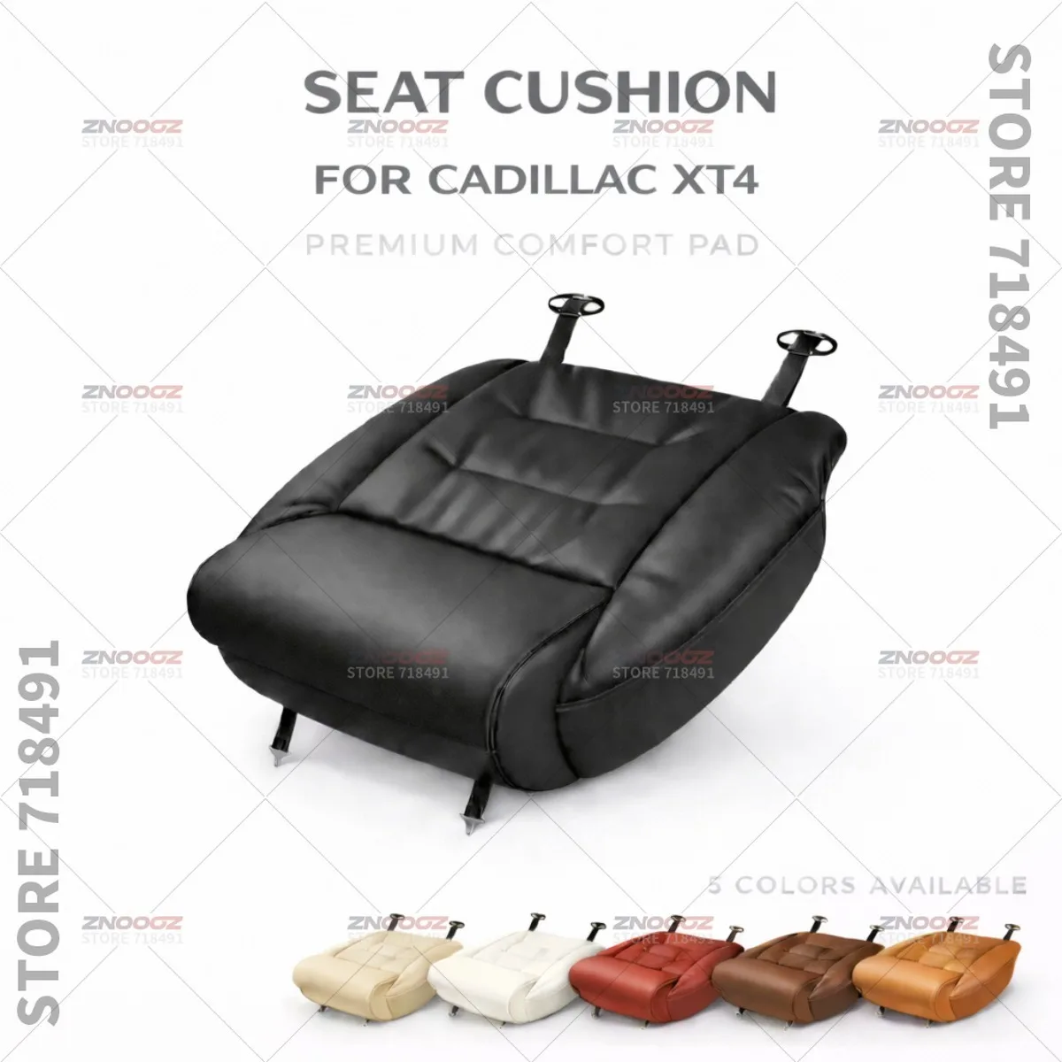 Car Seat Leg Support Extension Seat Cover Memory Foam Extender Cushion Interior Accessories For Cadillac XT4