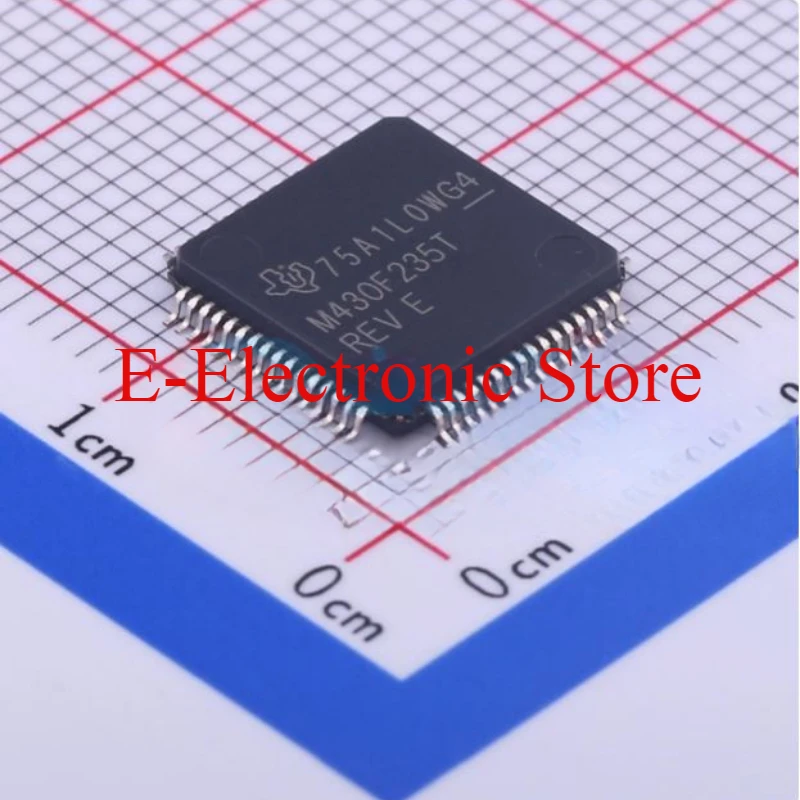 

2PCS/LOT MSP430F235TPMR TQFP M430F235T MIXED SIGNAL MICROCONTROLLER