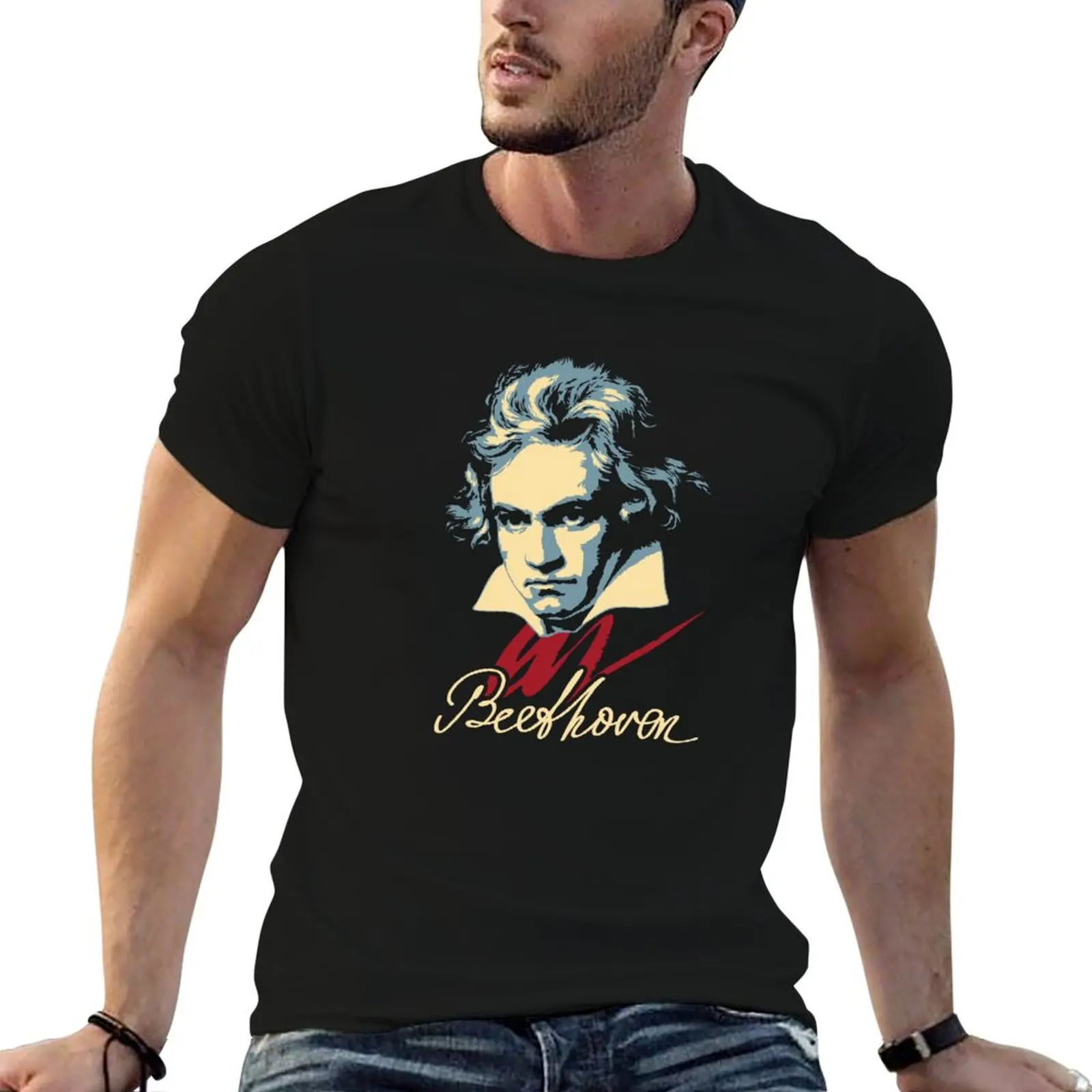 Beethoven T-Shirt t shirts with prints printed t shirts for man T-Shirt