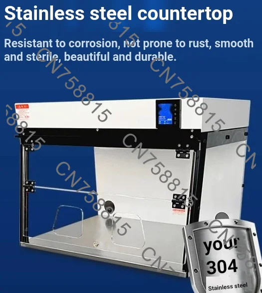 for Single Person Dust Free Sterile Operation Table with Laminar Flow HEPA Filter，Deposit Laboratory Purification Cleaning Bench