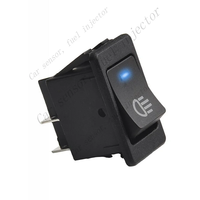 Q+ FOR ASW-17D Rocker Switch ON-OFF 2-position 4-pin LED 12V 35A Fog Lamp Work Light