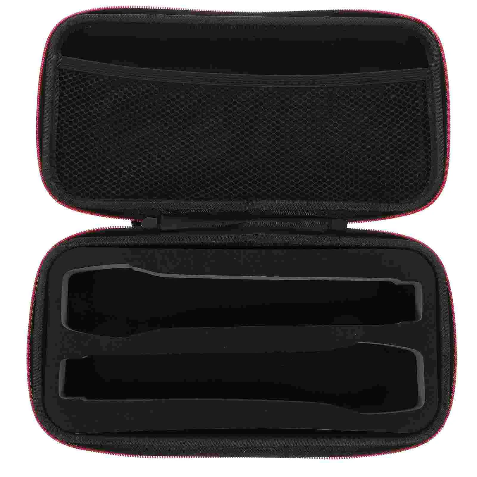 Storage Rack Carrying Microphone Case Handheld Accessory Box Practical Bag Pu Useful Travel Water Proof