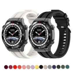 22mm Silicone Band For HUAWEI watch GT 4/pro/Ultimate/3/2 46mm Bracelet for Samsung Galaxy Watch 46mm/watch 3 45mm/Gear S3 strap