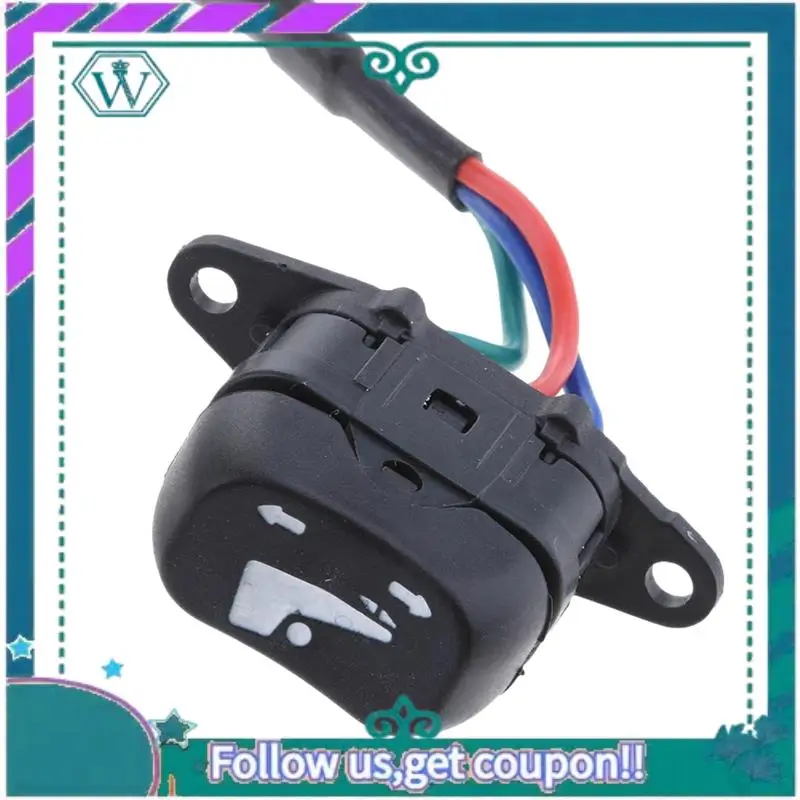 

AA92-1 Piece Outboard Remote Control Power Trim&Tilt Switch 37850-93J10 Black For Suzuki