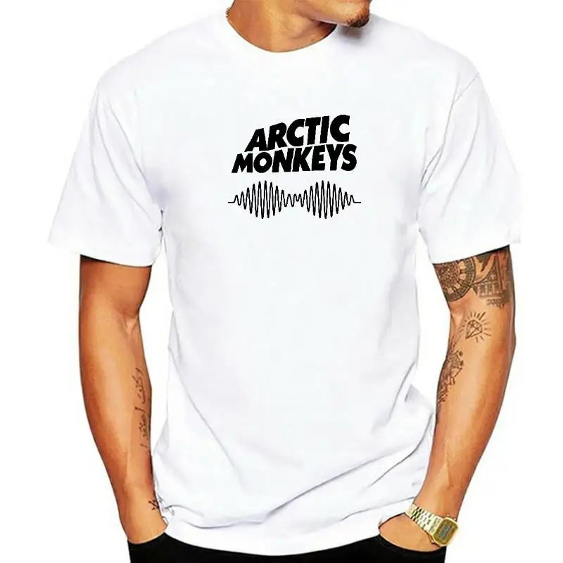 Arctic Monkeys Men T Shirt Camiseta de algodão marca verão Tops Tees presentes engraçados Camiseta masculina manga raglan camiseta masculina t