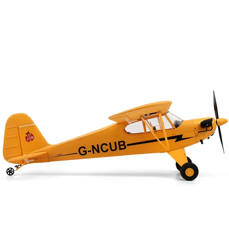 Upgraded A160 J3 CUB RC Plane RTF 1406 Brushless Motor LED Light 3D Stunt 6G Self Stable Piper J3 Cub RC Airplane Ready To Fly