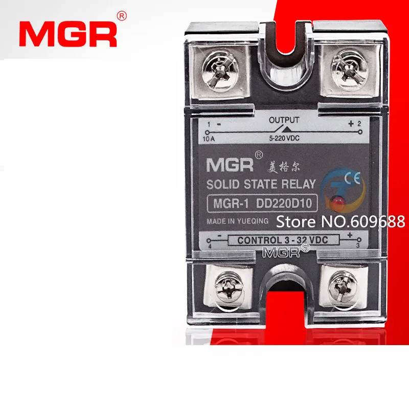 Mager MGR Single Phase Solid State Relay SSR MGR-1 DD220D10 DD220D25 Switch