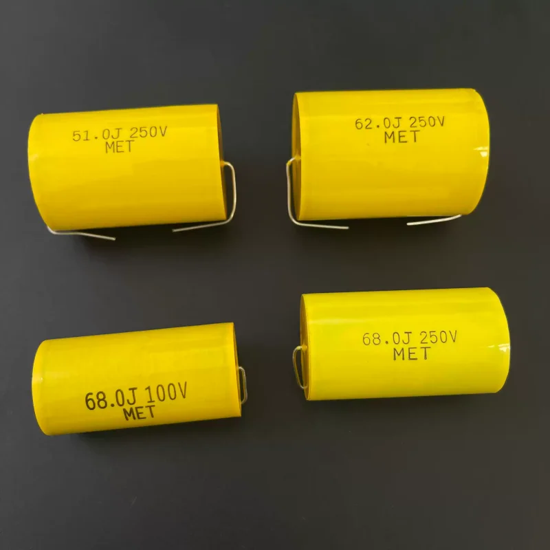 3-5PCS Taiwan made PB MXP series 8.2UF 400V copper foot audiofrequency divider infinite film capacitor