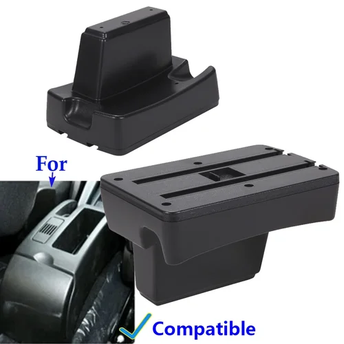 Imagen 2 del producto Para Peugeot 307 caja de reposabrazos para Peugeot 307 reposabrazos de coche accesorios de coche caja de almacenamiento automática aumentar detalles interiores 2001-2008