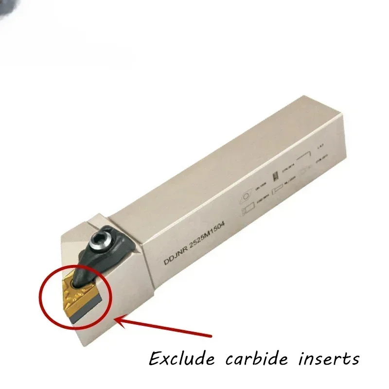 

DDJNR/L CNC Lathe External Cutting Tool DDJNR1616H11, 2020K1504, 2020K1506, 2525M1506, 2525M1504, 3232P1504 Turning Holder