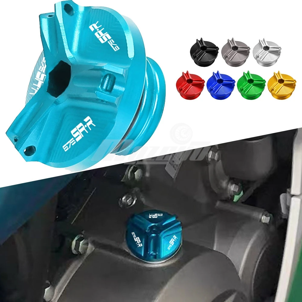 

M19*2.5 Motorcycle Oil Filter Cup Engine Plug Covers Caps FOR CFMOTO 675SR-R 675SRR 675 SR R SRR675 675 SRR 2023 2024 2025 2026