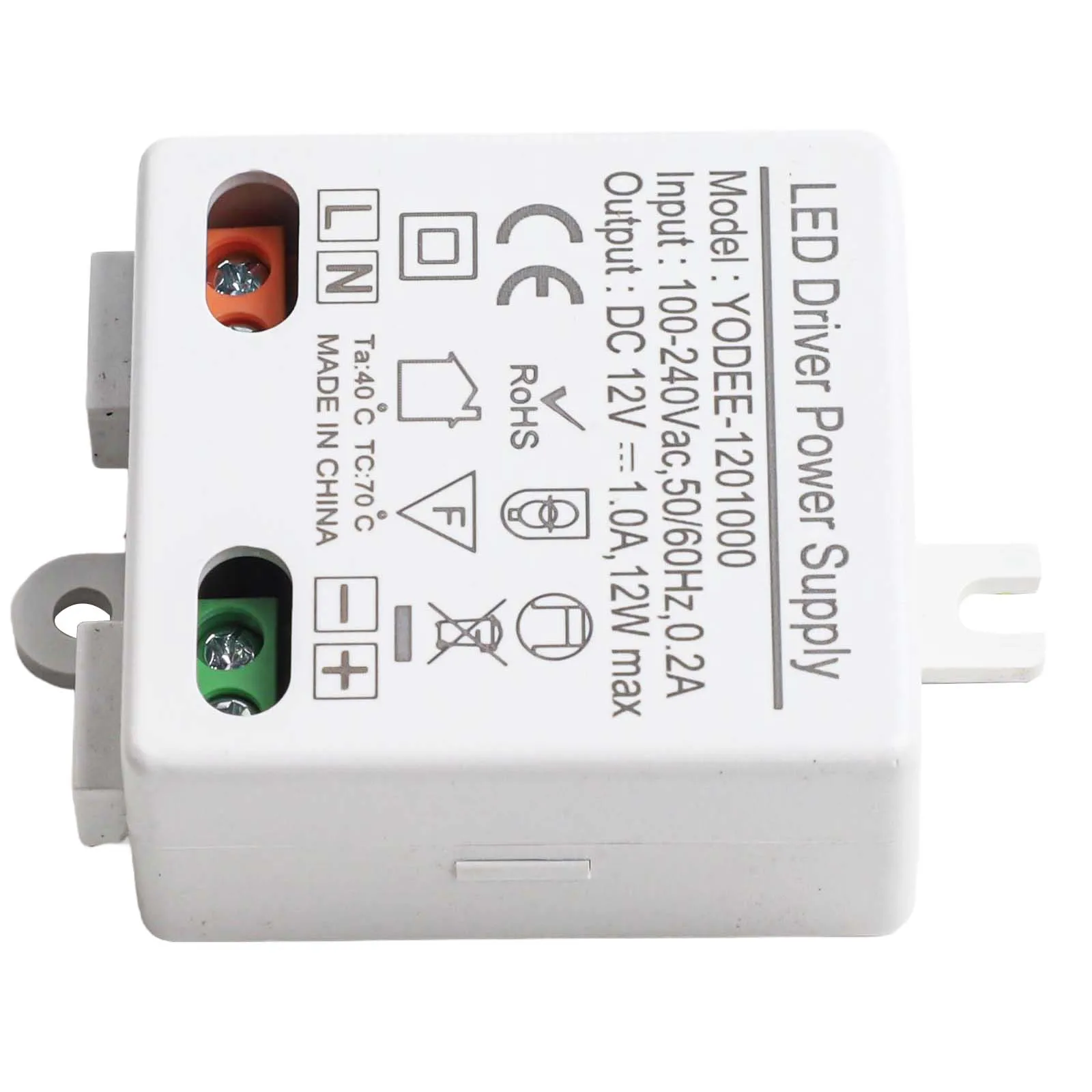 Size 42x40x20mm DC Adapter for Various Indoor Lighting Applications with Overload Protection Features  Size 42x40x20mm