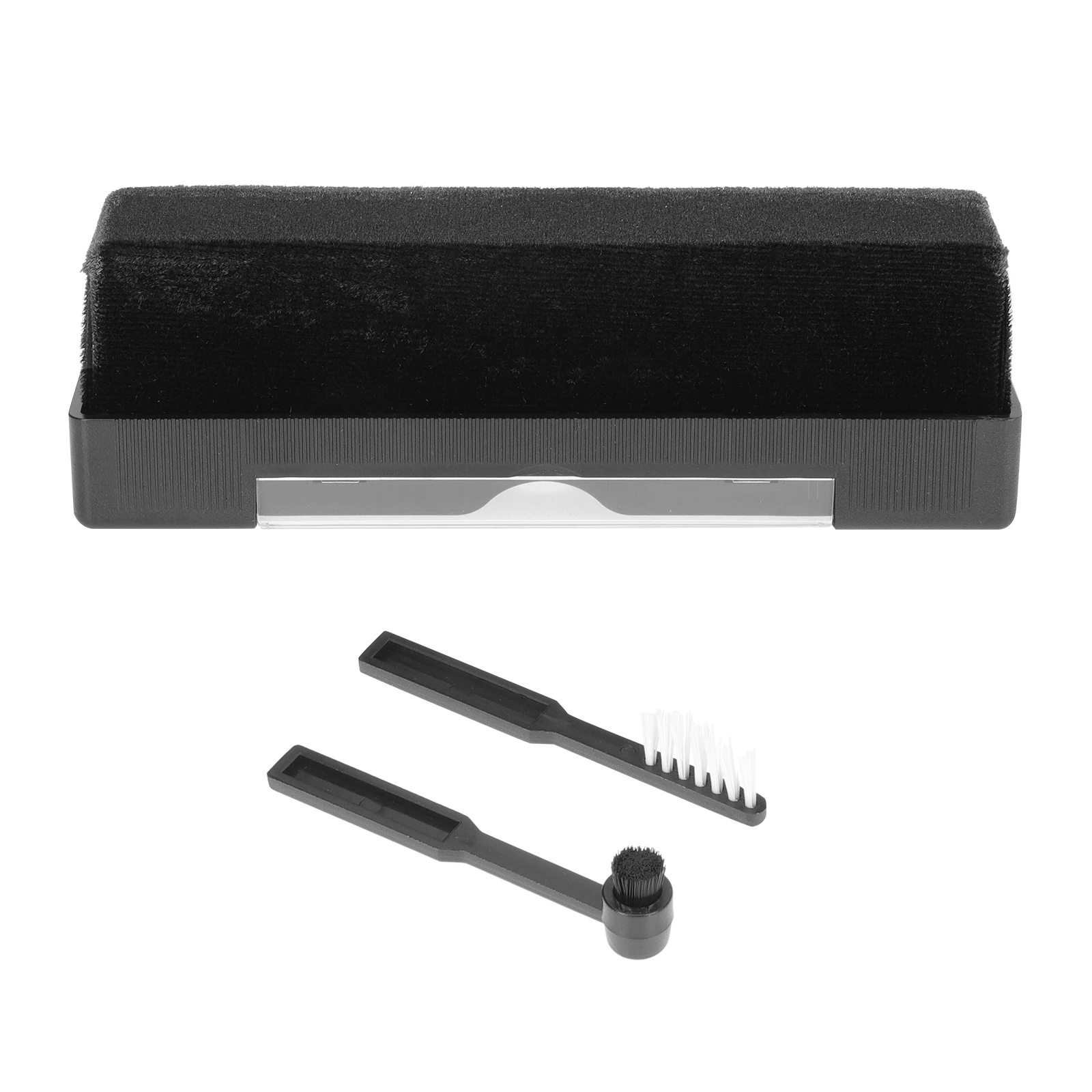 

Vinyl Record Cleaning Brush Kit for Turntable Player Anti Static Stylus Dust Remover Easy Storage Lightweight Comfortable Clean
