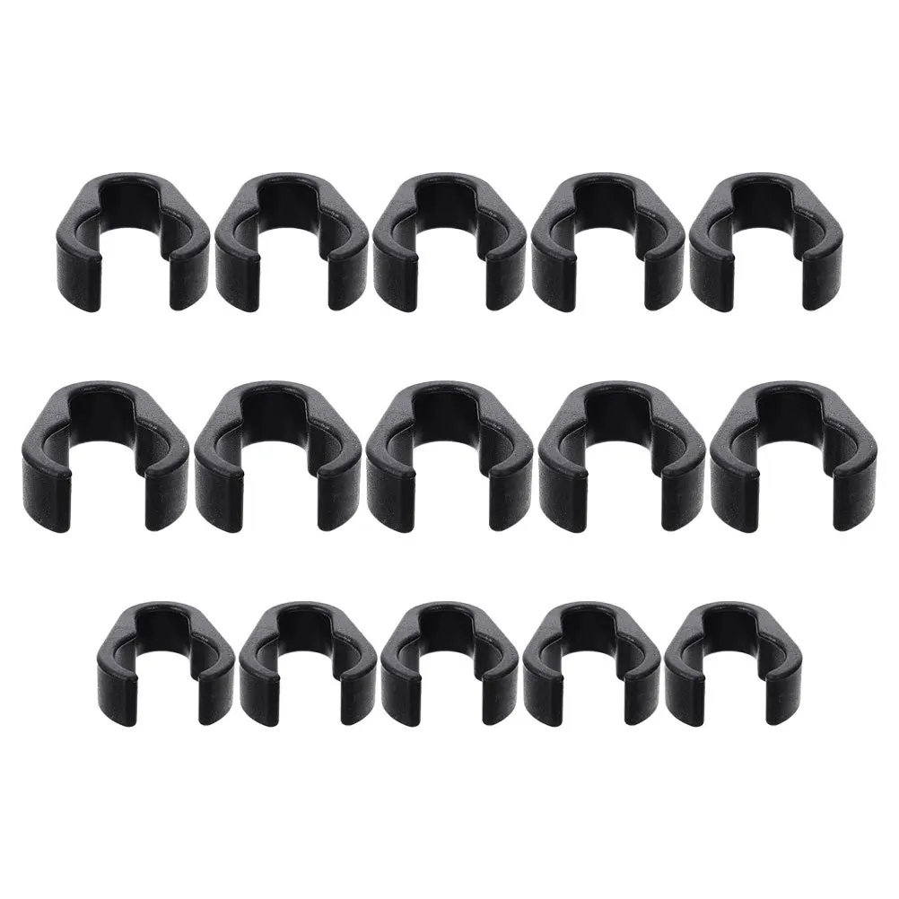 15 stuks Mic Kabel Clips Zware Plastic Microfoon Kabel Houder Klem voor Mic Stand Pole Microfoon Accessoires
