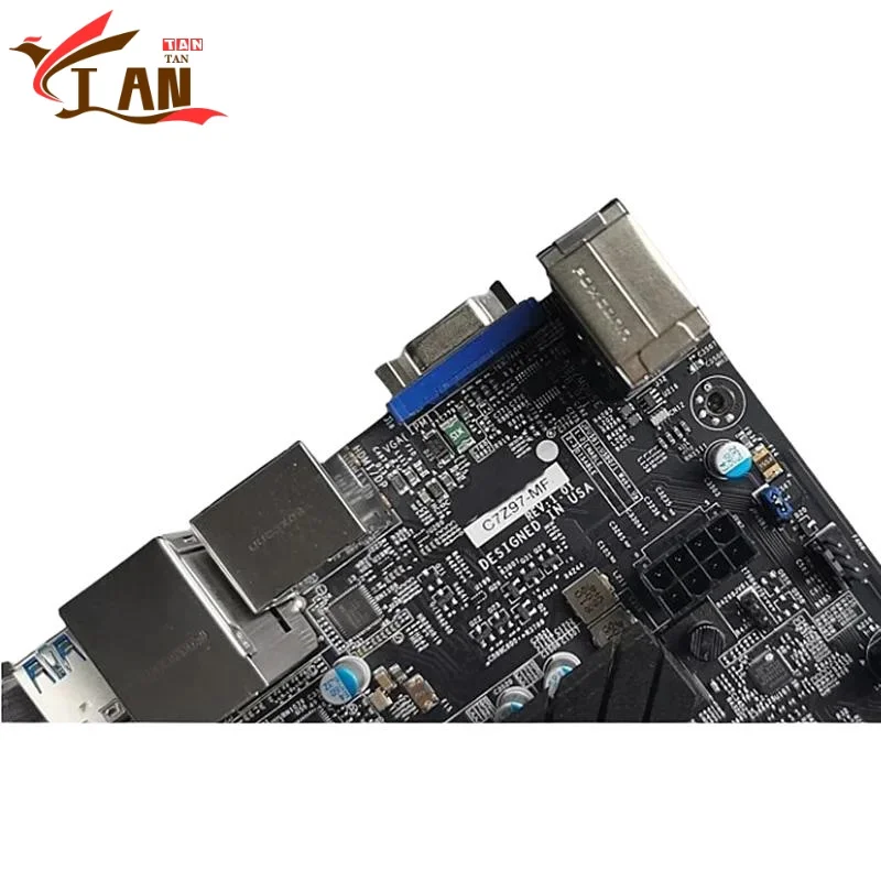 Para placa base Supermicro C7Z97-MF 32GB LGA 1150 DDR3 100% probado completamente funciona bronceado
