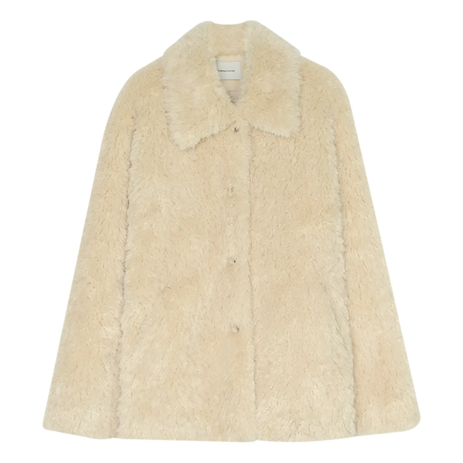 Loose Fit Long Sleeve Coat Mid Length Elegant Commuter with Autumn Single Breasted Multi Button Mid Long Length Women Coat