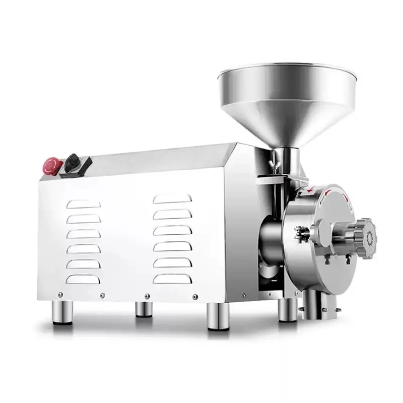 Commercial Grain Super Fine Grinding Machine Dry Mill Powder Pulverizer For Cereal Corn Spice Chinese Herb Milling Equipment