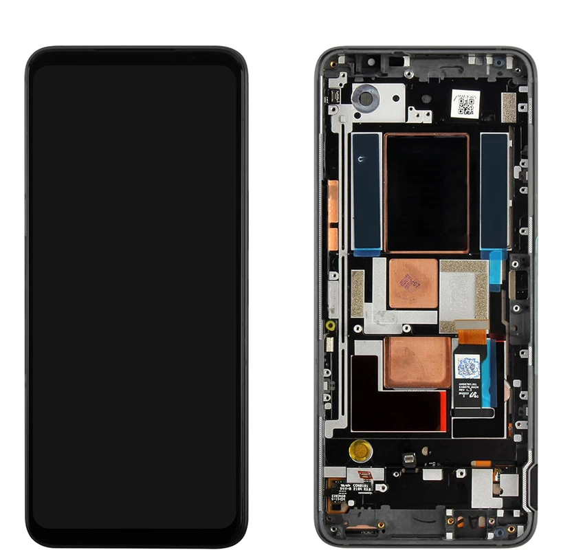 AMOLED Screen Replacement with Frame For Asus ROG Phone 5/ 5s/ 5s Pro ZS676KS ZS673KS ScreenTouch Digitizer Display Assembly