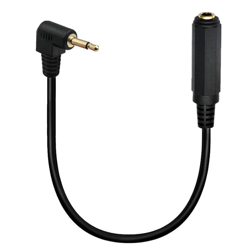 Right Angle Gold Plated TS 3.5mm Mono Audio 1/8