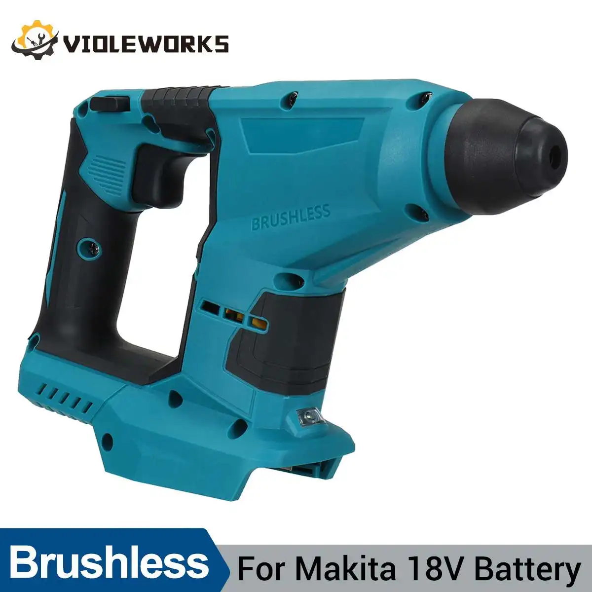 1000W 3600rpm Cordless Electric Rotary Hammer SDS Collet Rechargeable Electric Hammer Drill For Makita 18V Battery