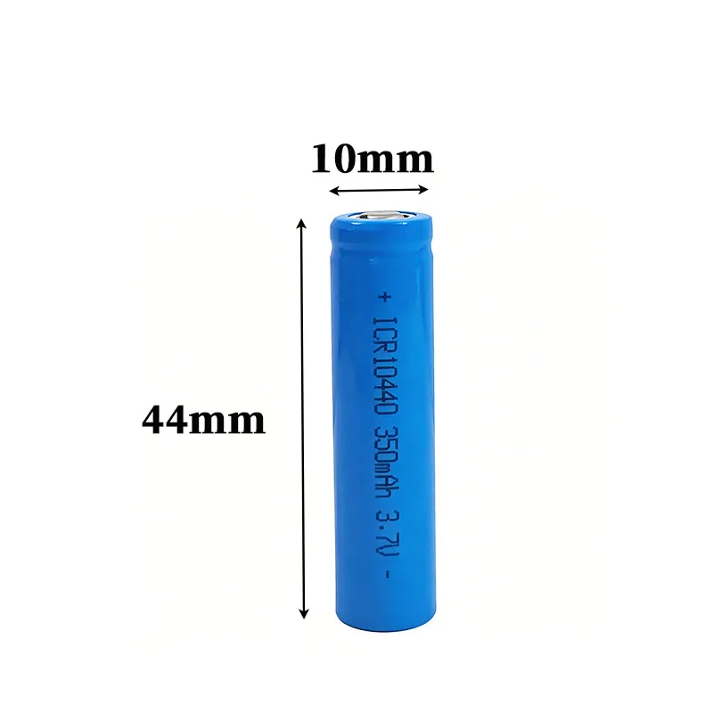 AAA lithium-ion battery3.7V 350mAh 10440rechargeable lithium-ion battery suitable for electric toothbrushes, shavers, desk lamps