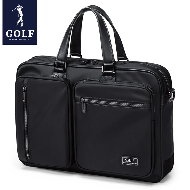 GOLF-Sac à main multifonctionnel pour hommes, étui à bombes d'affaires, sac de voyage d'affaires, bandoulière à démarrage unique, grande capacité, déterminer