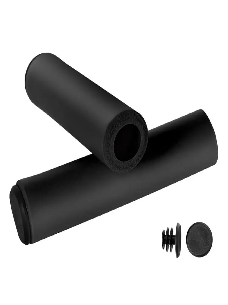 AliExpress NONE Mountain Bicycle Handlebar Cover Grips Silicone Anti Skid Shock Absorbing Comfortable Cycling Accessories For Outdoor Riding