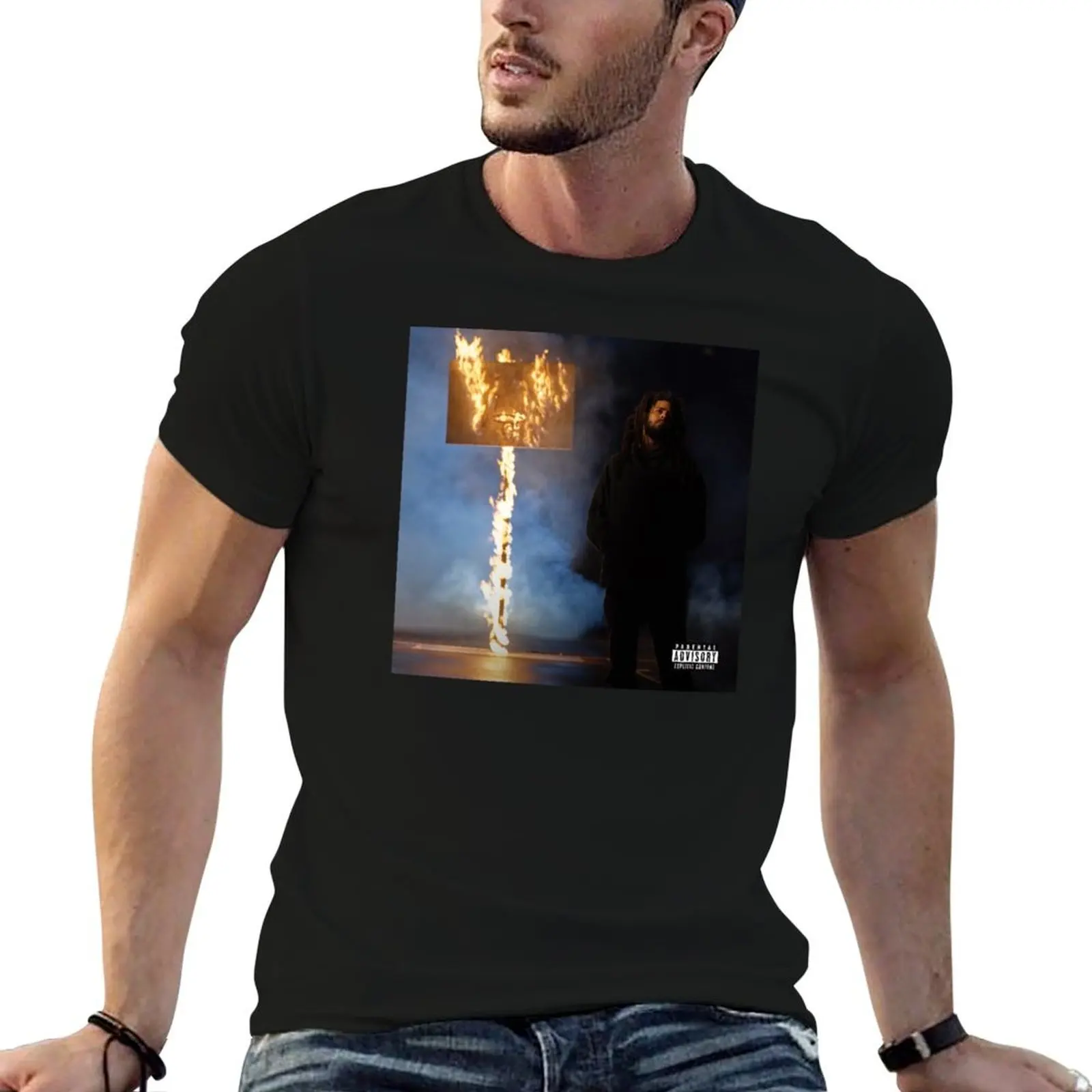 J. Cole The Off-Season Album Merch T-Shirt Sports Casual Breathable Tee Shirt