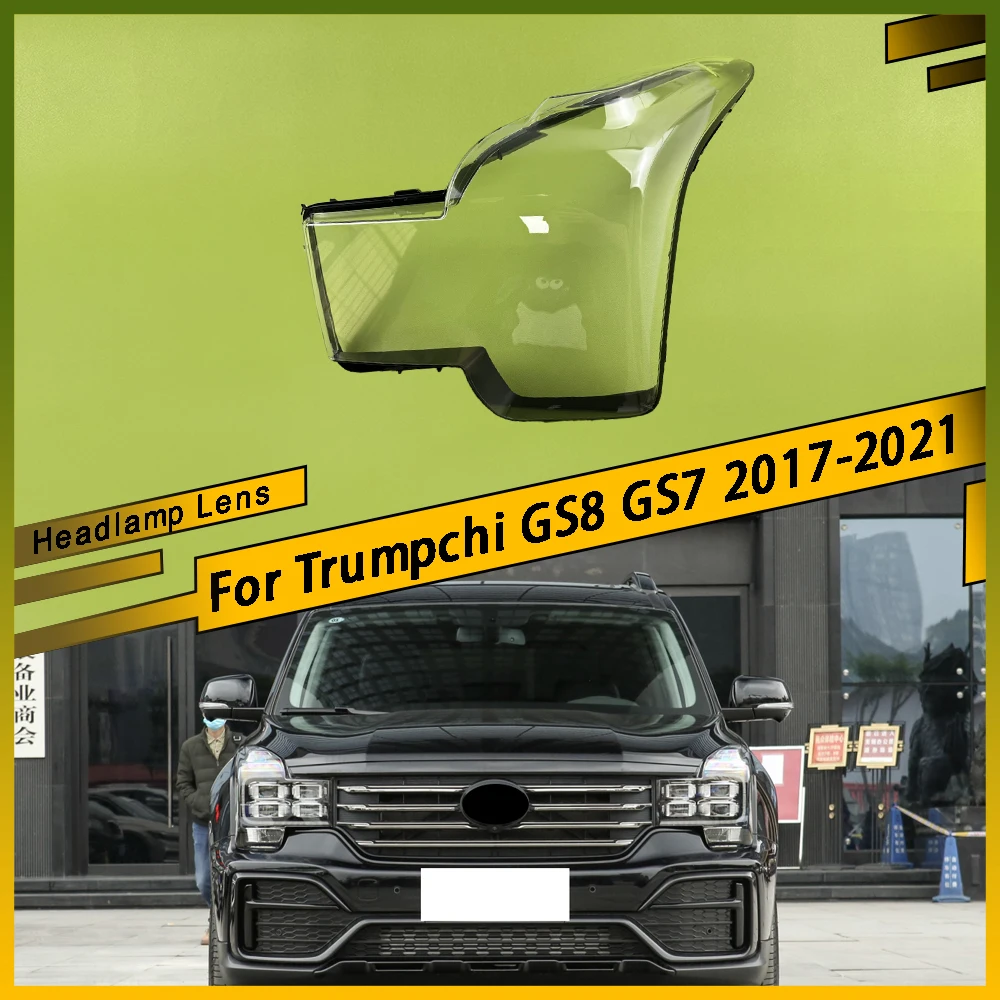 

For Trumpchi GS8 GS7 2017 2018 2019 2020 2021 Headlamps Transparent Lamp Shell Headlight Cover Lens Replace Original Lampshade