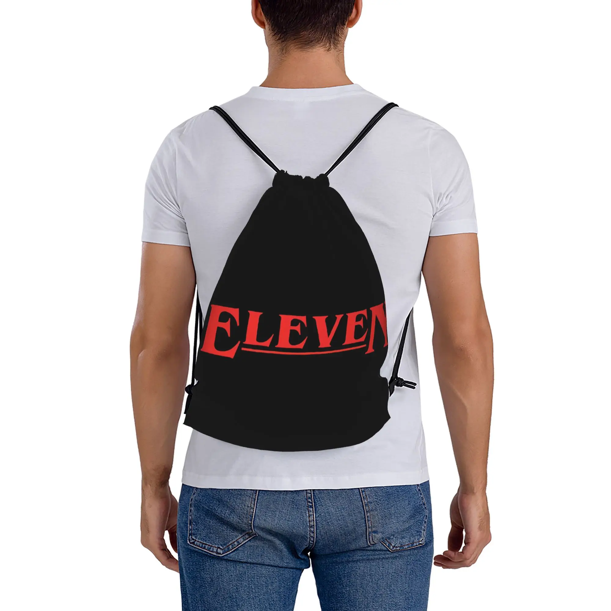 Eleven 11 Eggo 2 ST Portable Hiking Drawstring Backpack Riding Backpack Gym Shoes Drawstring Bags