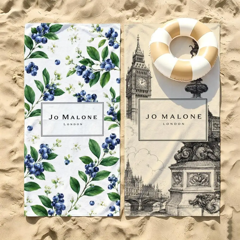 Brand Jo Malone London Towel Microfiber Beach Towel Quick Dry Absorbent Soft for Swimming Yoga Resort Travel Camping