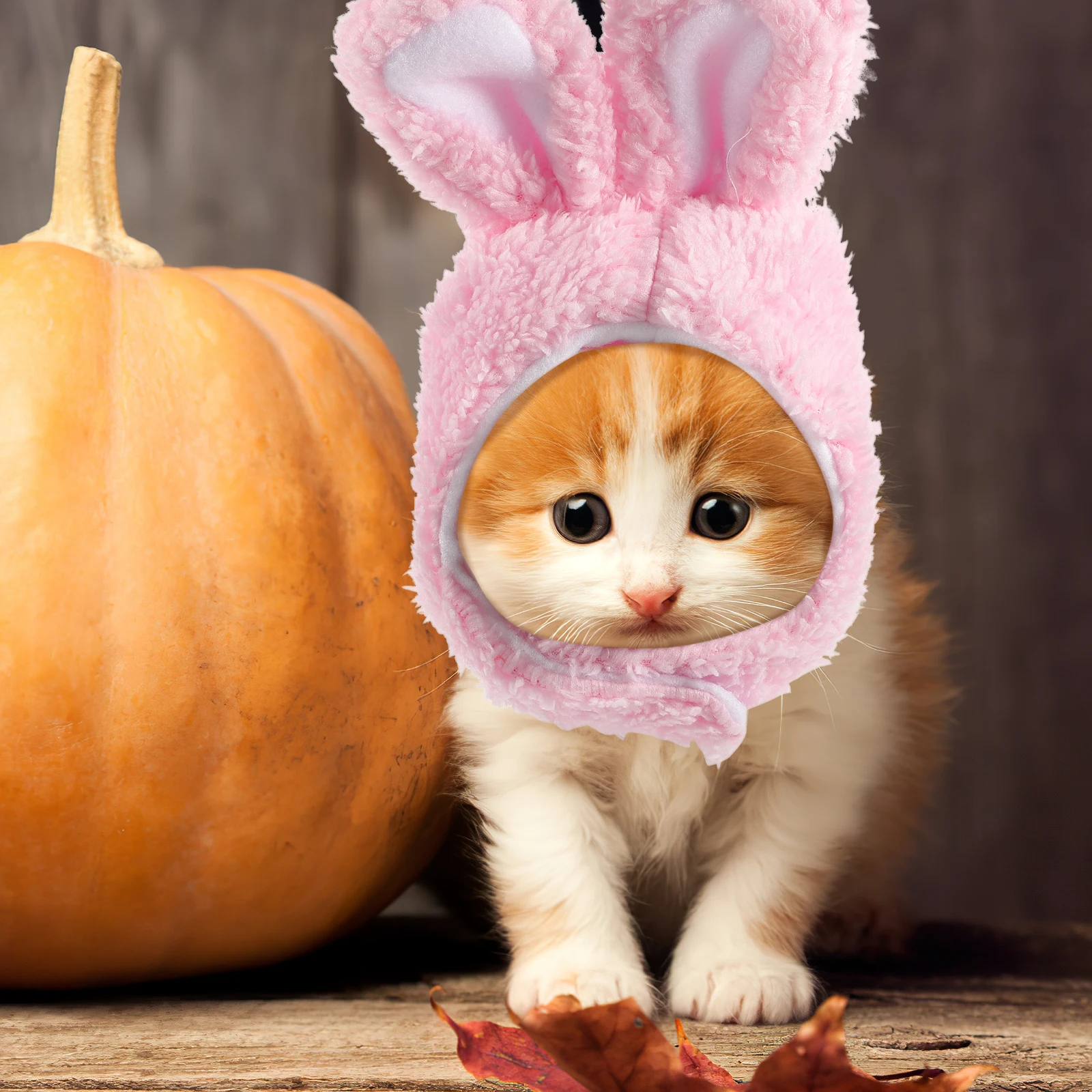 

Bunny Hat Headwear Small Costume Cat Dog Puppy Funny Soft Cute Rabbit Hats for Photos Parties Halloween Christmas Pet