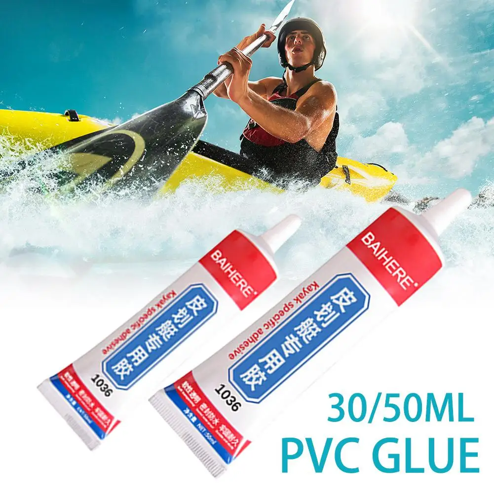 PVC Adhesive Inflatable Boat Repair Glue SUP Repair Glue Tubes Inflatable Boat Paddle Board Kayak Tube Repair Glue 30/50ML