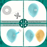 Double Sided Clear Sticky Point Tape Balloon Glue Dot Adhesive Birthday Wedding Party Balloons Glue Sticker Photoes Stand Arch 3